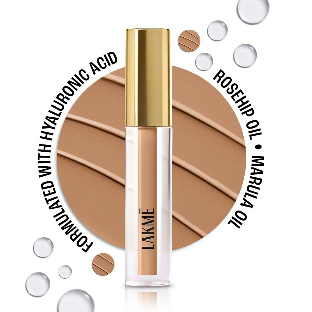 Lakme 9 To 5 Hya Matte Liquid Concealer - Cinnamon