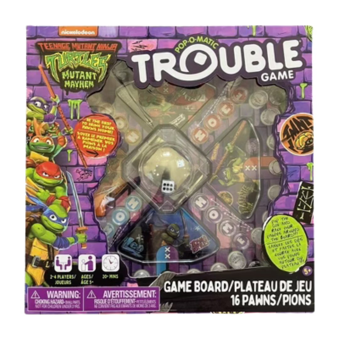Trouble Game: Teenage Mutant Ninja Turtles Edition (5Y+) by Farmacias Savia