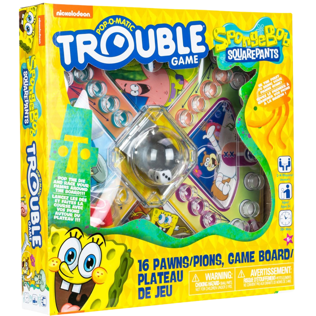 Trouble Game: SpongeBob SquarePants Edition (6Y+) by Farmacias Savia