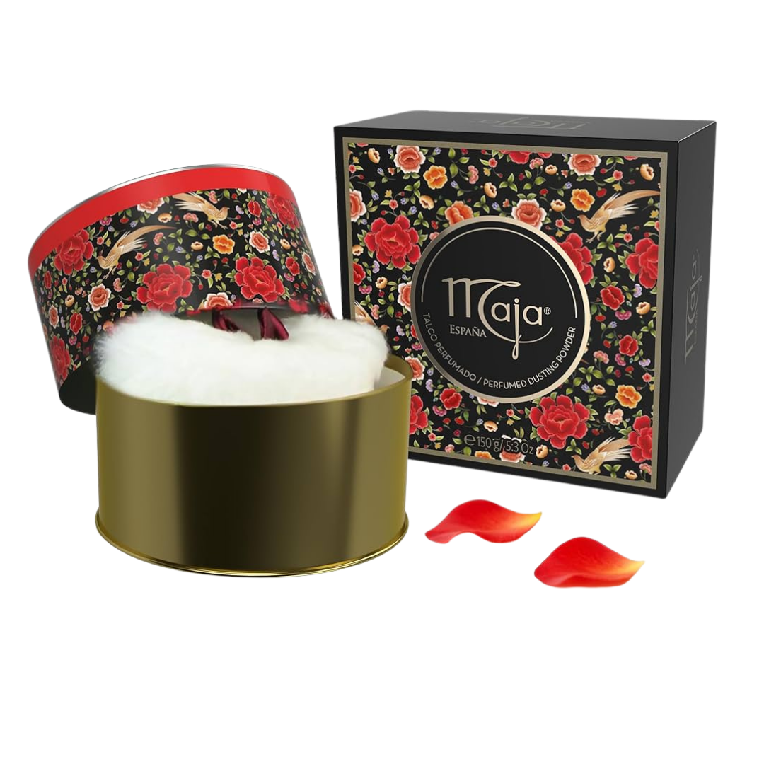 Maja Perfumed Dusting Powder with Luxury Puff (5.3oz) by Farmacias Savia