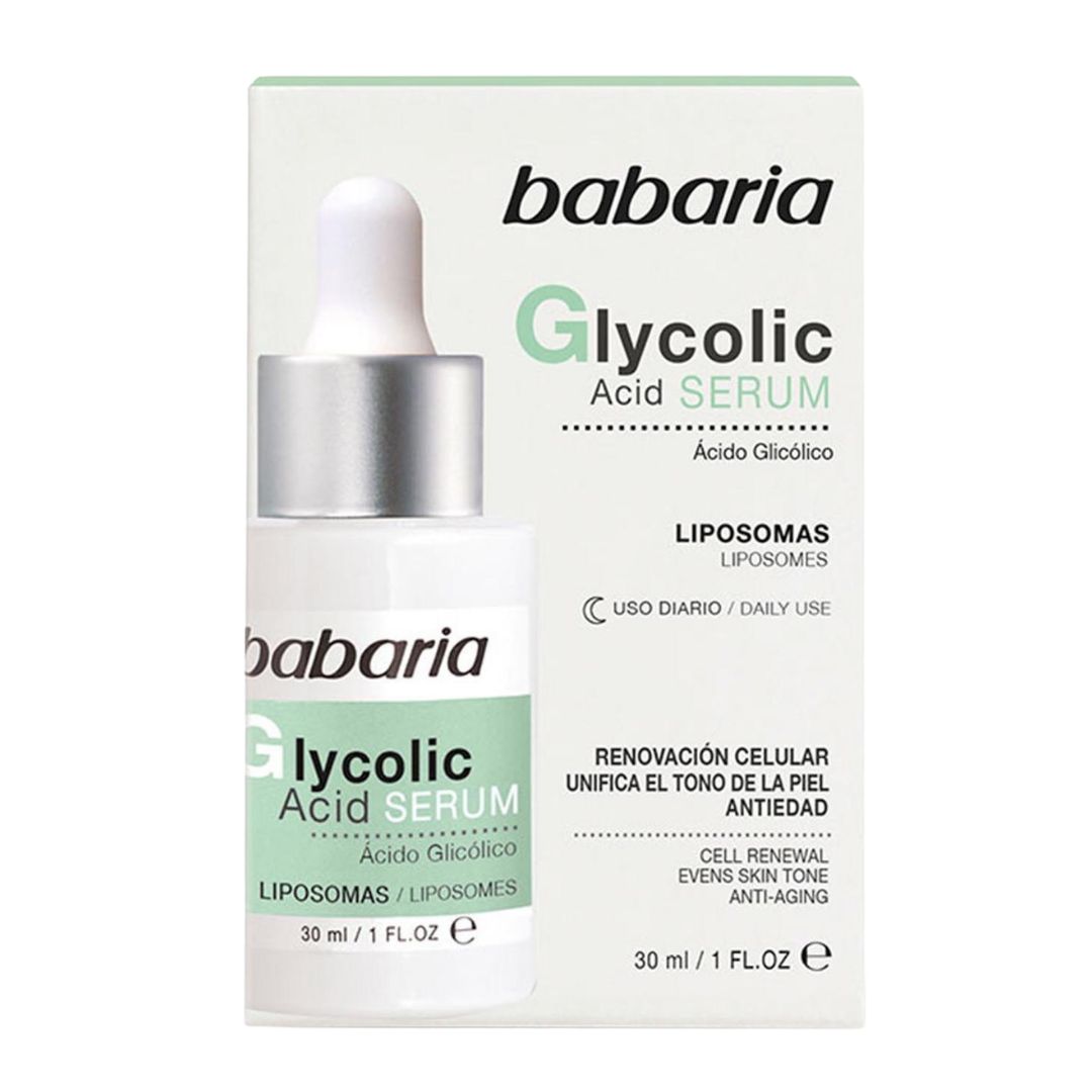 Babaria Glycolic Acid Facial Serum Cell Renewal Anti-Aging (1oz)  DestGlow