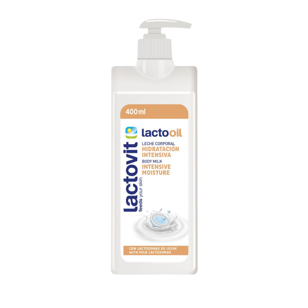 Lactovit Lactooil Intensive Moisture Body Milk with Lactosomas (13.5oz)  DestGlow