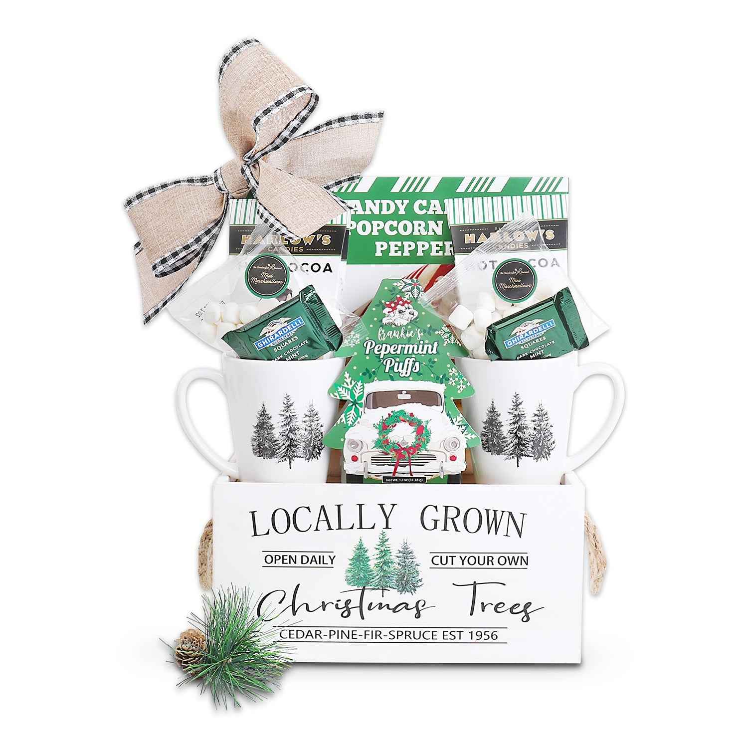 Locally Grown Trees Gift Basket