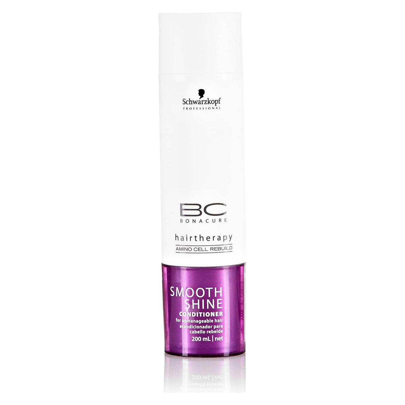 Schwarzkopf BC Bonacure Smooth Shine Conditioner for for Unmanageable Hair 200ml by Pasteur Pharmacy