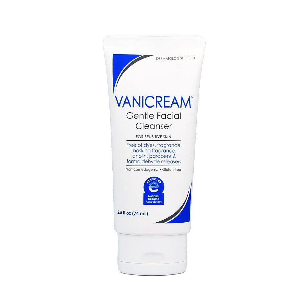 Vanicream Gentle Facial Cleanser - 2.5 Fl Oz - Formulated Without Common Irritants For Those With Sensitive Skin by Pasteur Pharmacy