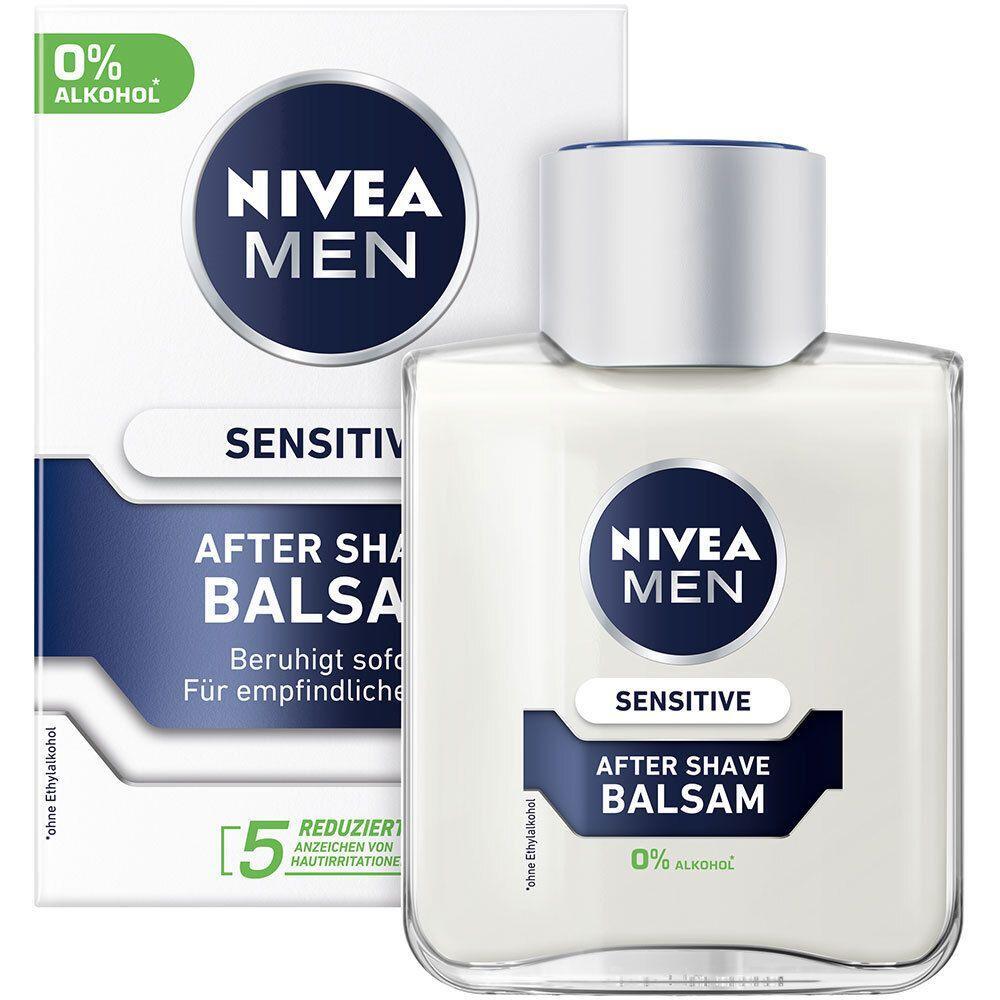 Nivea Men After Shave Balsam 100 Ml Sensitive by Pasteur Pharmacy