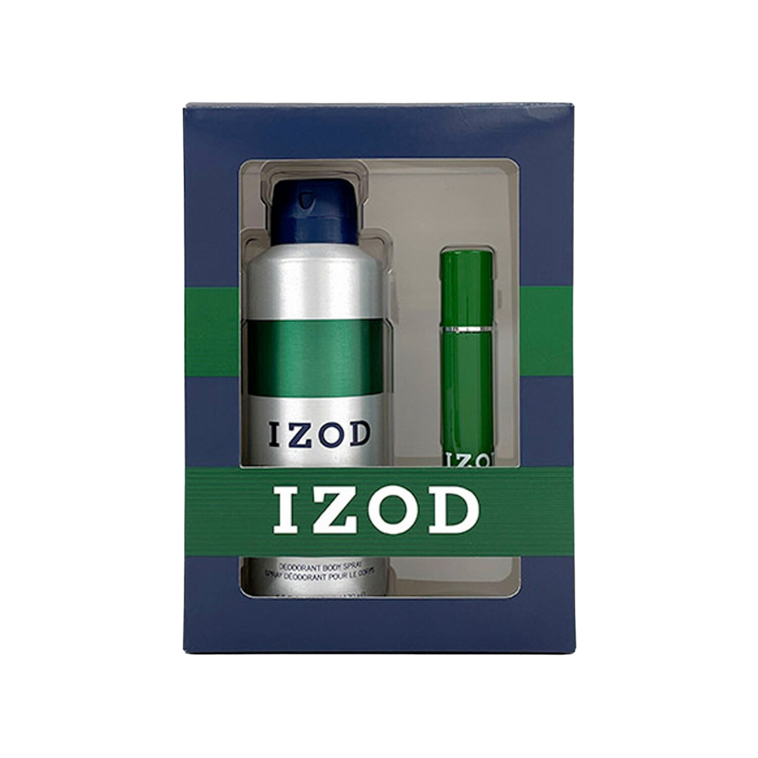 IZOD Deodorant Body Spray Gift Set for Men (2-Piece) by Farmacias Savia