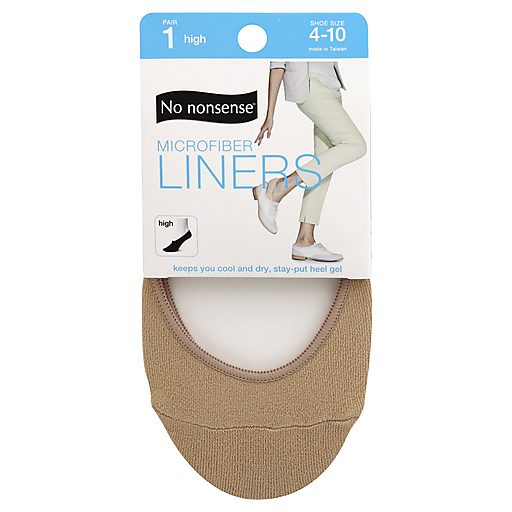 No nonsense Microfiber High Nude 4-10 Liners by Pasteur Pharmacy