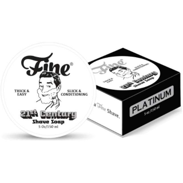 Fine Accoutrements Platinum Shaving Soap 5 oz by Pasteur Pharmacy