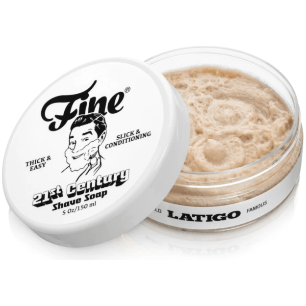 Fine Accoutrements Latigo Shaving Soap 5 oz by Pasteur Pharmacy
