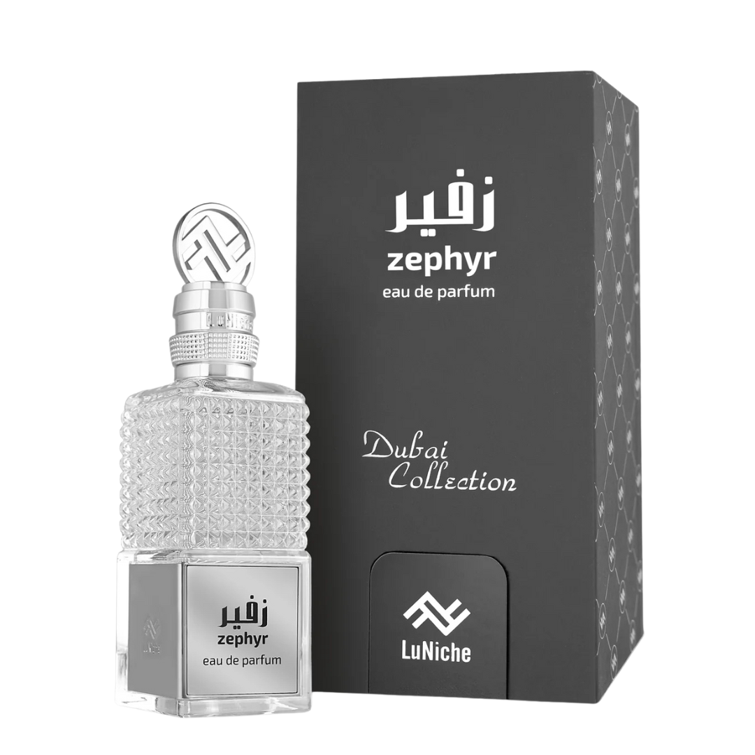 Luniche Dubai Zephyr Eau de Parfum Spray Unisex (3.4oz) by Farmacias Savia