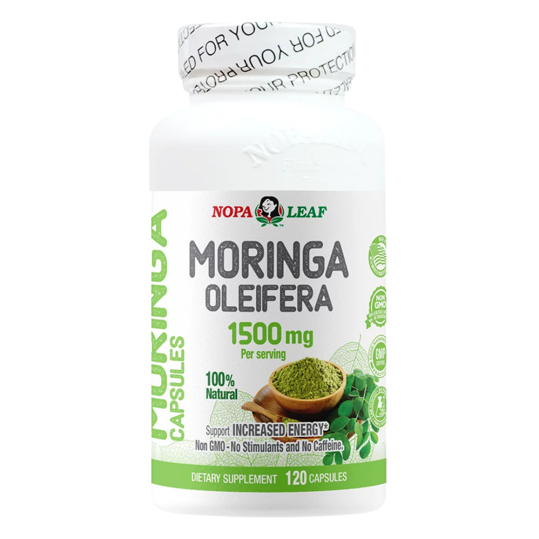 Moringa Oleifera Capsules Dietary Supplement (120ct) by Farmacias Savia