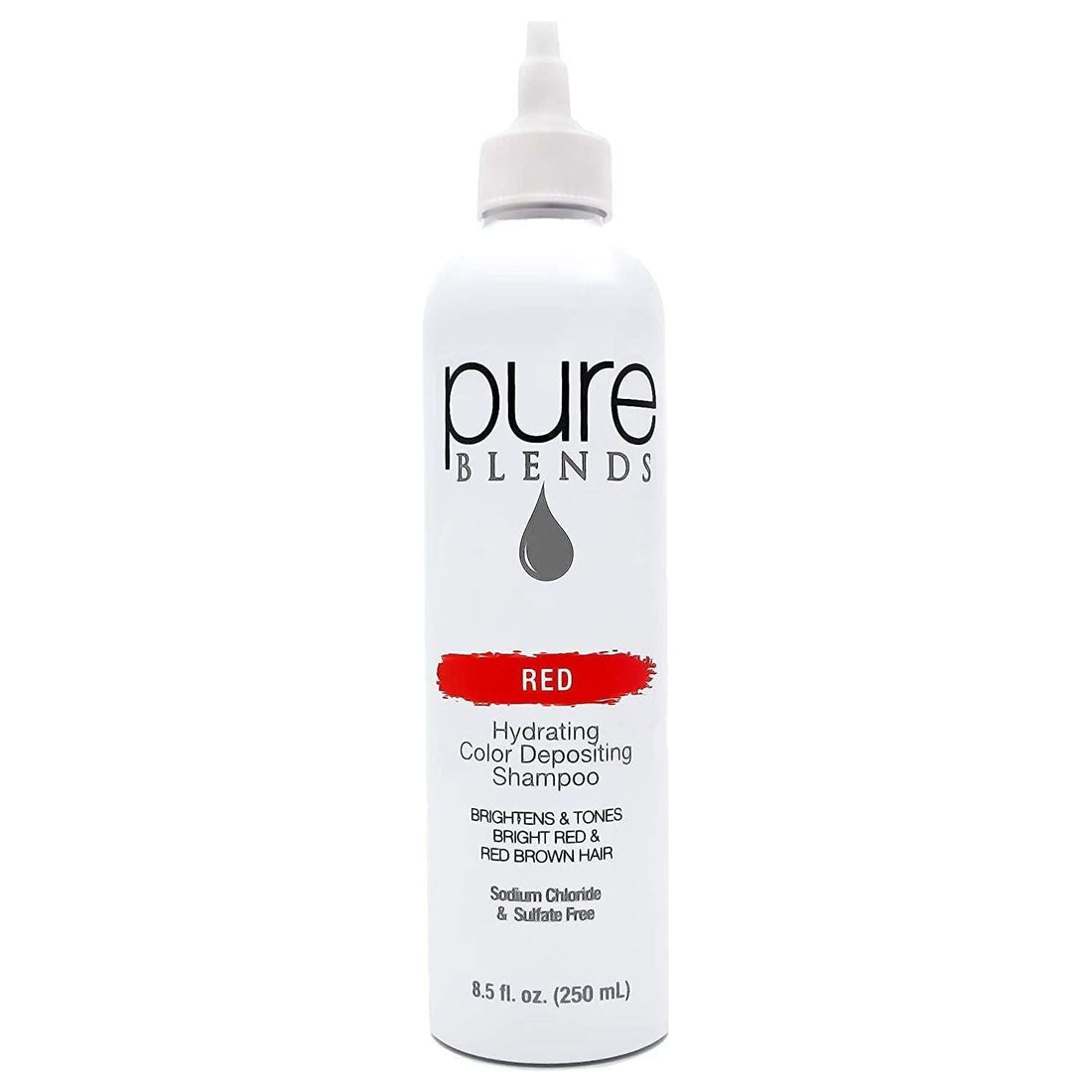 Pure Blends Hydrating Color Depositing Shampoo - Red 8.5 oz by Pasteur Pharmacy