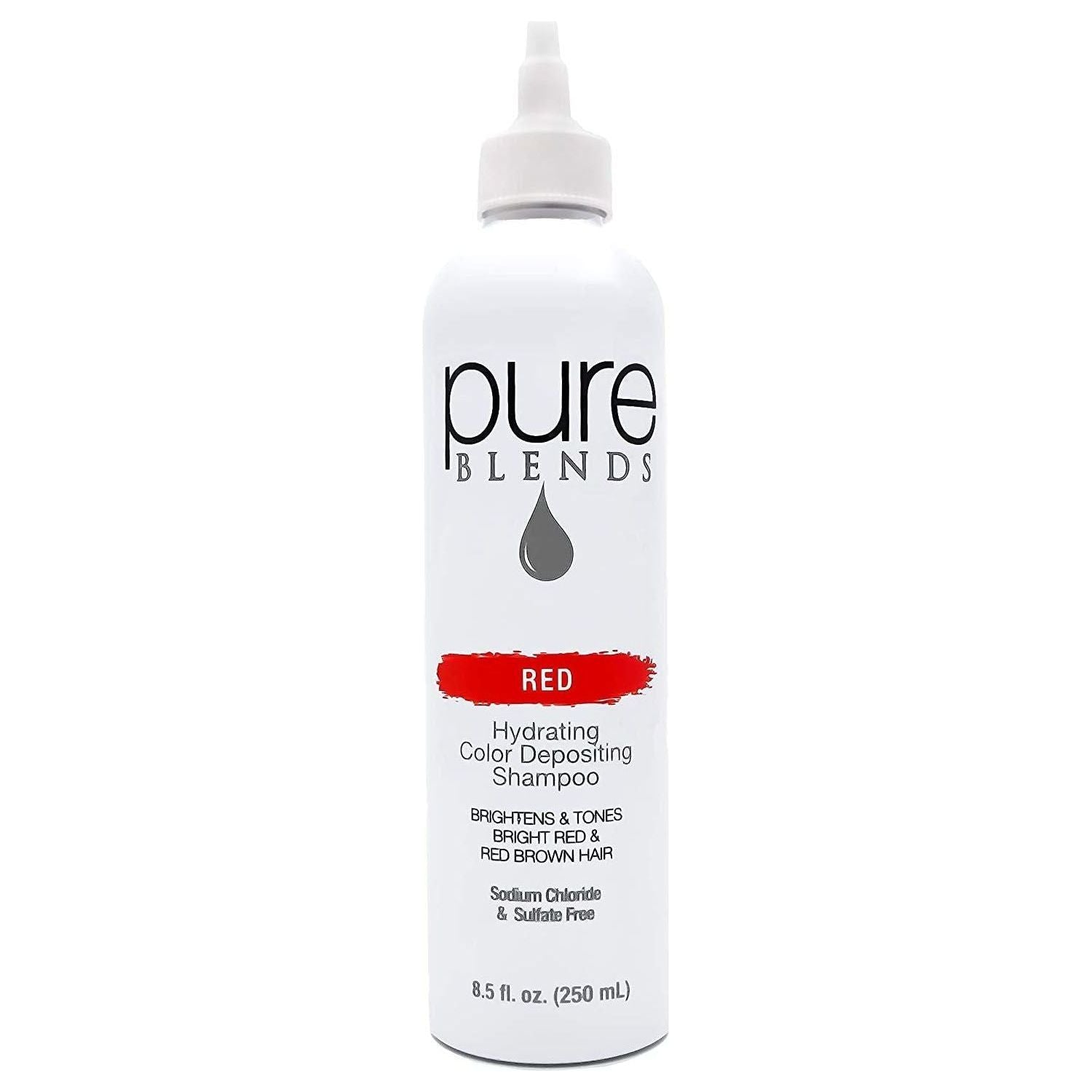 Pure Blends Hydrating Color Depositing Shampoo - Red 8.5 oz by Pasteur Pharmacy