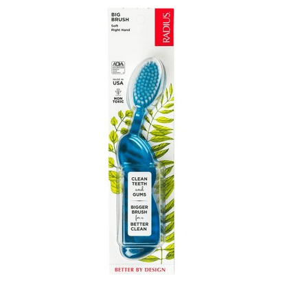 Radius Original Right Hand Toothbrush Soft by Pasteur Pharmacy