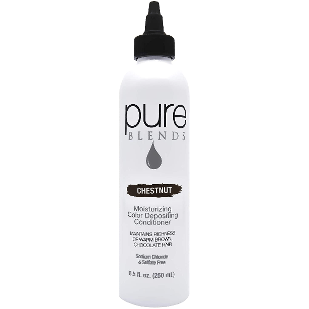 Pure Blends Hydrating Color Depositing Conditioner Chestnut 8.5 oz / 250 ml by Pasteur Pharmacy