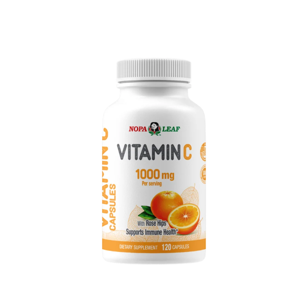 Vitamin C 1000mg Dietary Supplement (120 Capsules) by Farmacias Savia