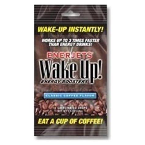Enerjets Wake Up Energy Booster Drops Classic Coffee Flavor (12ct) by Pasteur Pharmacy