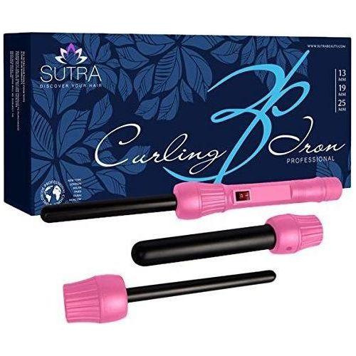 Sutra Beauty Triple Barrel Interchangeable Curling Iron Pink by Pasteur Pharmacy
