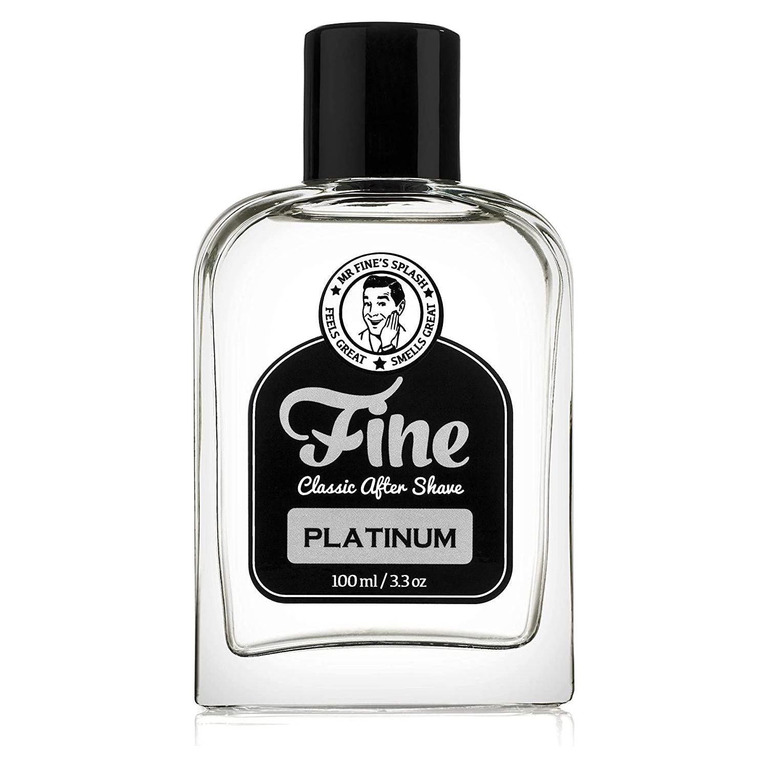 Fine Platinum Classic Aftershave Lotion - Dopobarba Lozione 3.3 oz by Pasteur Pharmacy