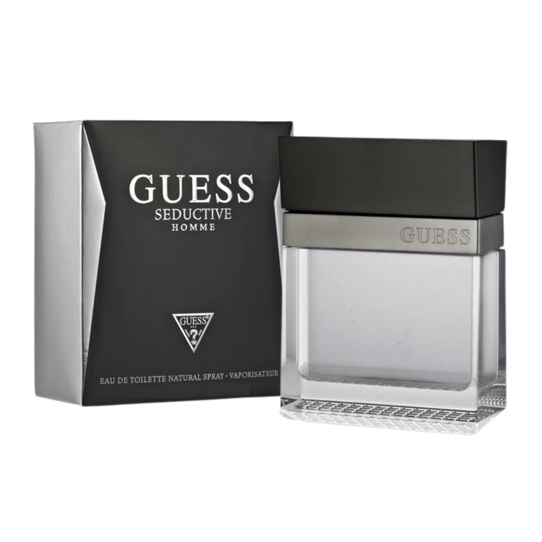 Guess Seductive Homme Eau de Toilette Spray for Men (3.4 fl oz) by Farmacias Savia