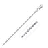 Sterling Silver Rhodium Plated Wheat Chain 1.5mm by Bids.com