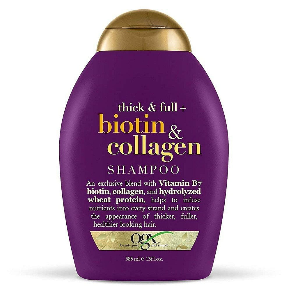 OGX Thick &amp; Full + Biotin &amp; Collagen Shampoo 13 Fl. Oz. Bottle by Pasteur Pharmacy