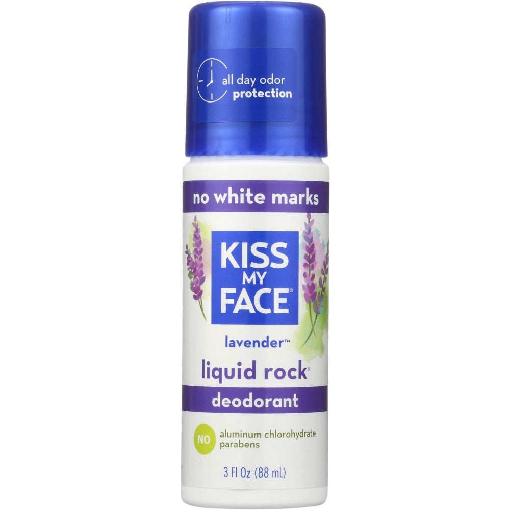 Kiss My Face Deodorant Liquid Rock Roll On Lavender 3 Fl Oz by Pasteur Pharmacy