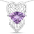 5.80 Carat Genuine Amethyst .925 Sterling Silver Pendant by Bids.com