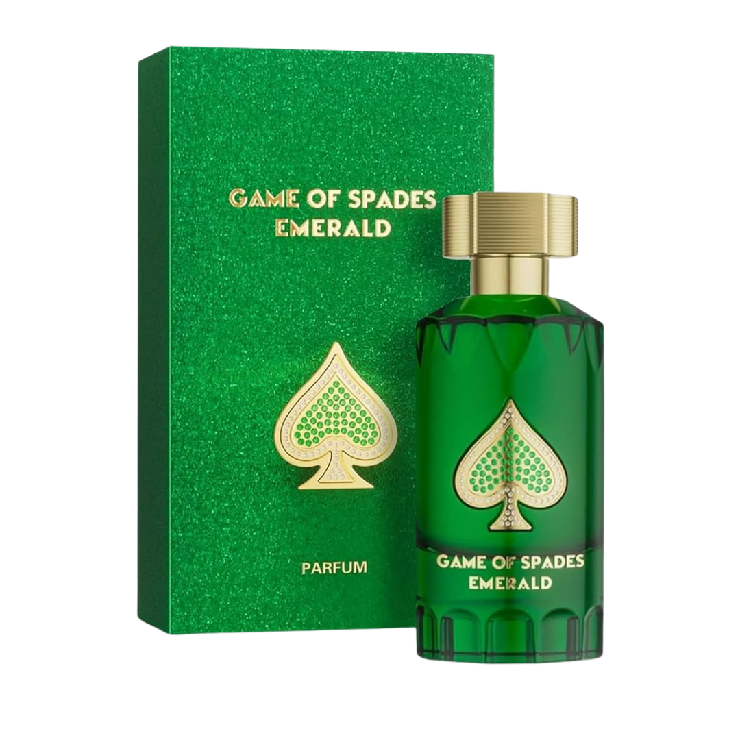 Jo Milano Game of Spades Emerald Parfum for Men (3.4oz) by Farmacias Savia