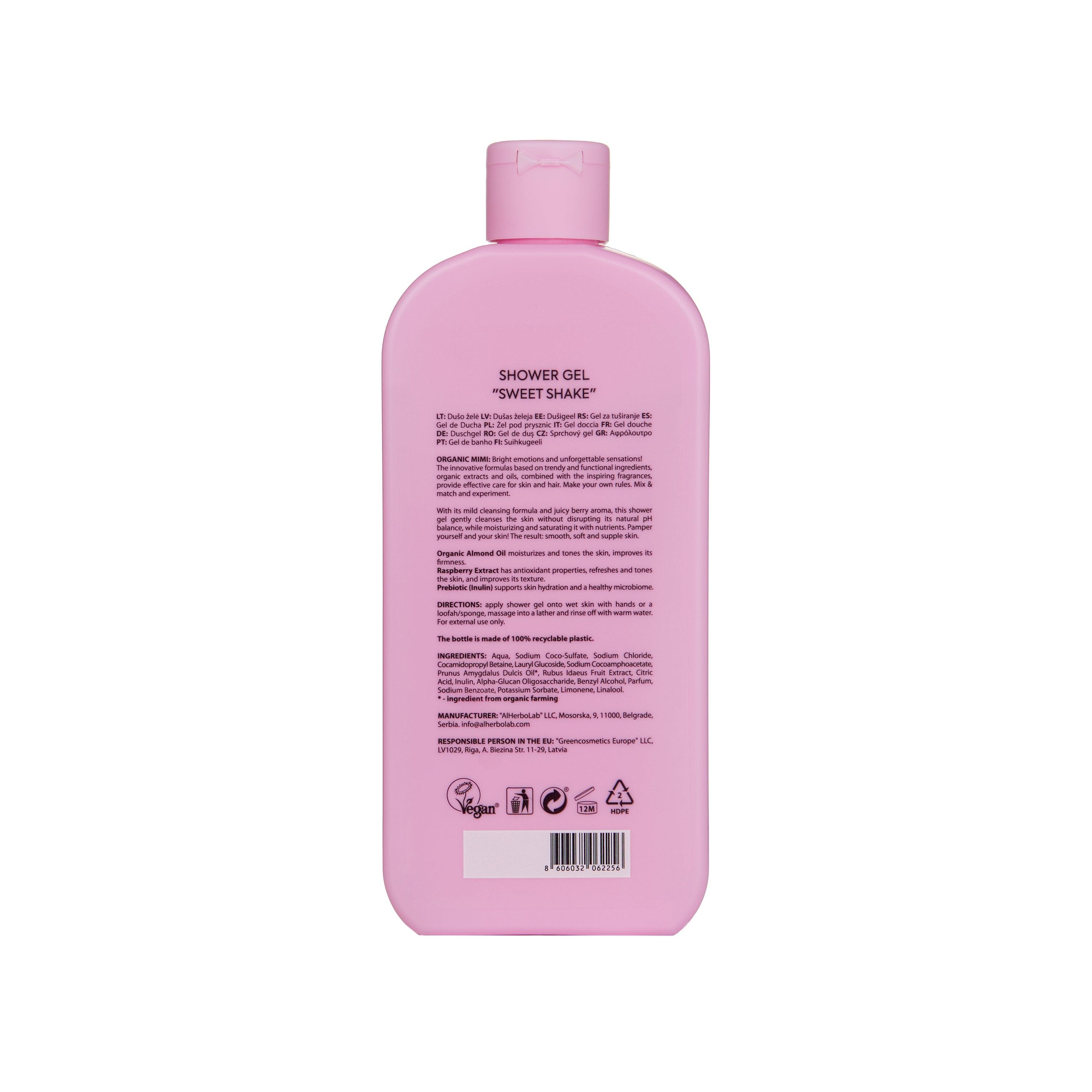ORGANIC MIMI, SHOWER GEL SWEET SHAKE, 400 ml by Damask Rose