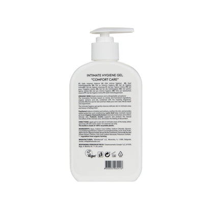 ORGANIC MIMI, INTIMATE HYGIENE GEL COMFORT CARE, 300 ml by Damask Rose