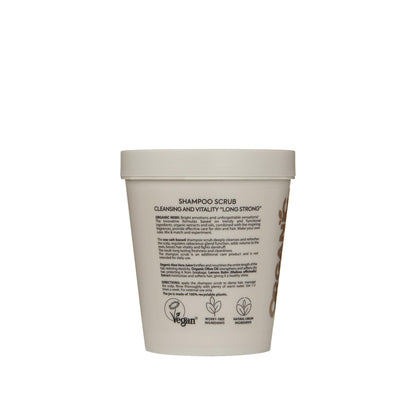 ORGANIC MIMI, SHAMPOO SCRUB CLEANSING AND VITALITY LONG STRONG, 310 g by Damask Rose