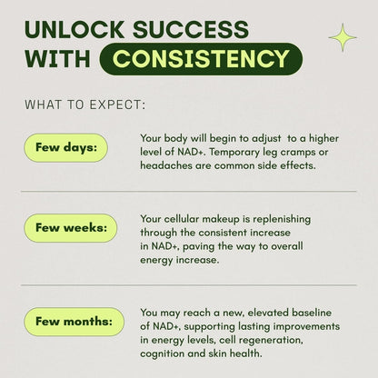 Cata-Kor 500 mg -NAD+ Supplement for Skin Aging Support, Energy, and Focus -60 Count- Vitamin &amp; Wellness Supplements Dietary Healthcare Edible by VAH