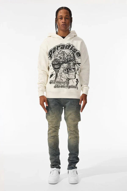 Jordan Craig Cranial Paradise Pullover - Bone by Denim Exchange