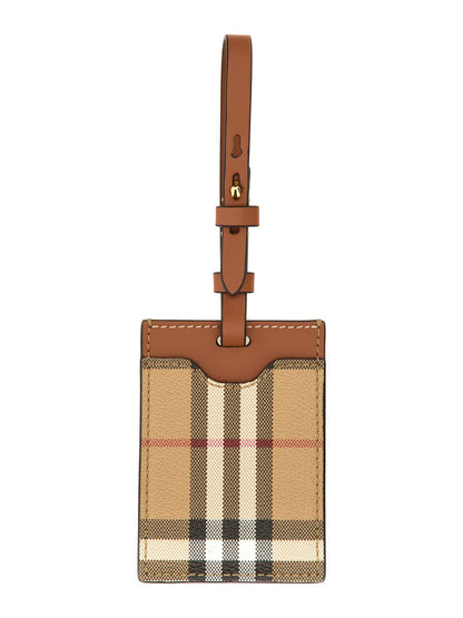 Burberry Unisex Nameplate "Porte Adresse" Check by Luosophy