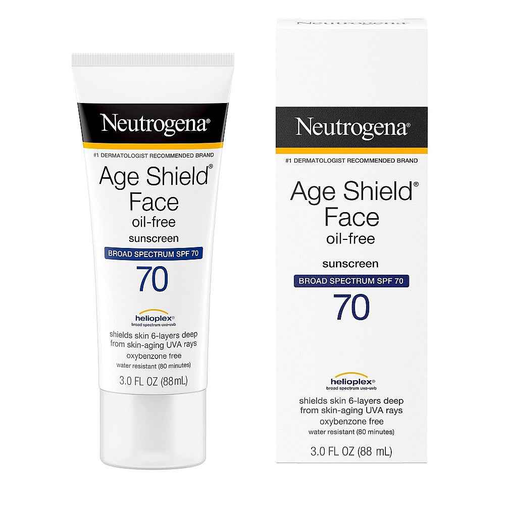 Neutrogena Age Sheild Face Lotion Sunscreen Broad Spectrum SPF 70