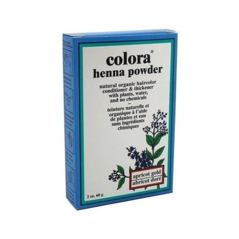 Colora Henna Powder Hair Color, Apricot Gold, 2 Oz by Pasteur Pharmacy