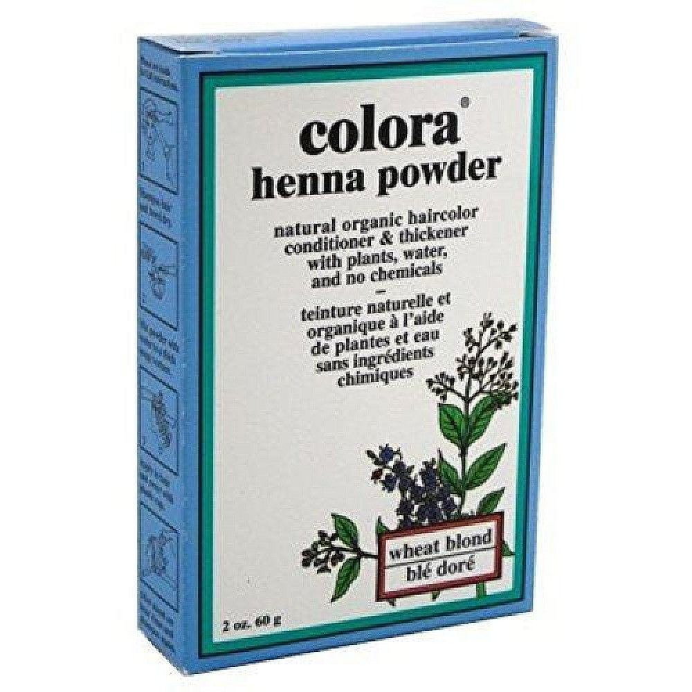 Colora Henna Powder Hair Color, Wheat Blonde, 2 Oz by Pasteur Pharmacy