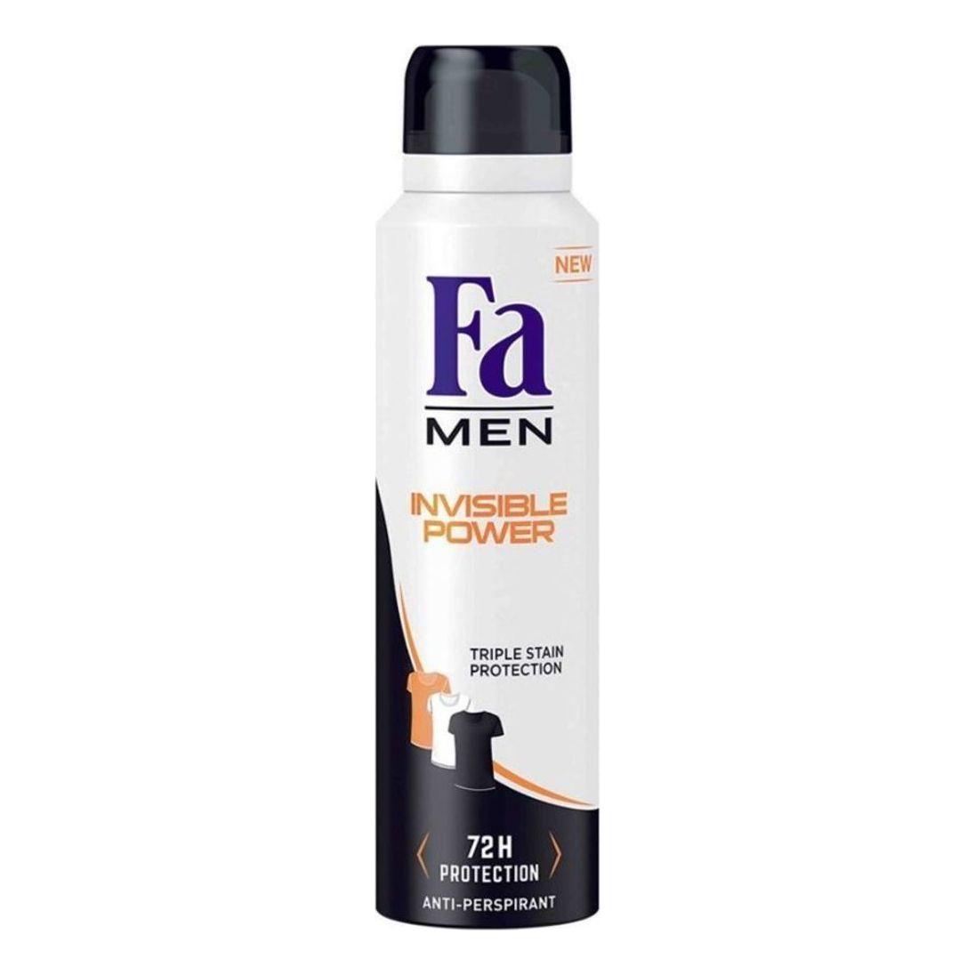 Fa Deo Spray Ivisible Power Men 150ml by Pasteur Pharmacy