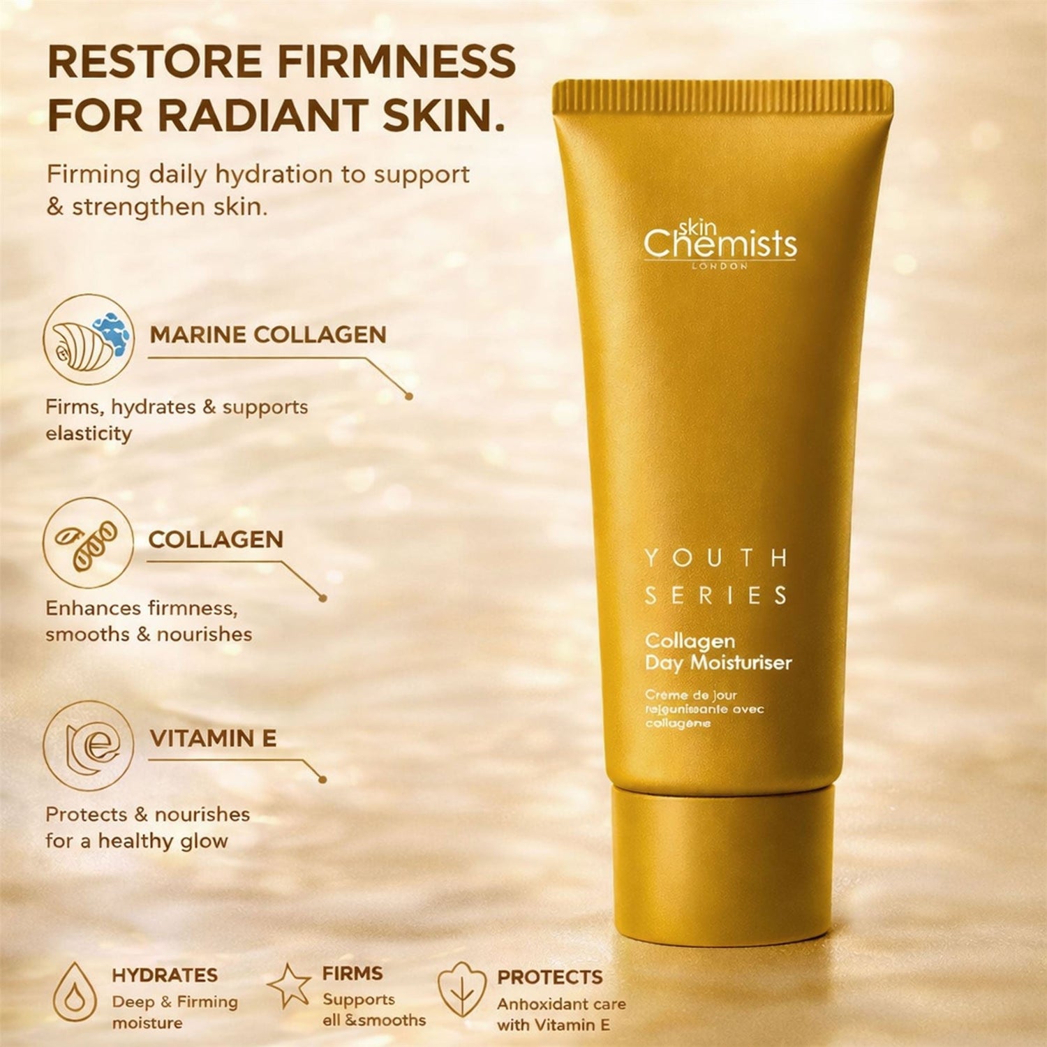 Collagen Day Moisturiser 50ml by skinChemists US