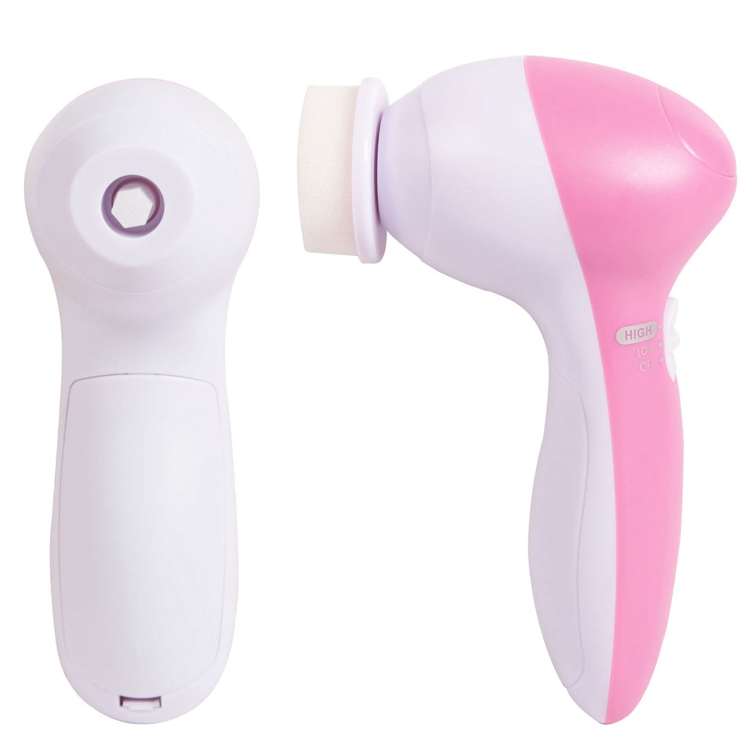 Facial Cleansing Brush Waterproof Face Spin Cleaning Brush with 5 Brush Heads Deep Cleansing Body Facial Brush Set for Gentle Exfoliating Removing Bla 