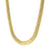14k Yellow Gold Faceted Panther Link Chain Necklace by Bids.com