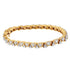 14K Yellow Gold Round-Cut Diamond Bracelet (4.00 cttw, H-I Color, I1-I2 Clarity) by Bids.com