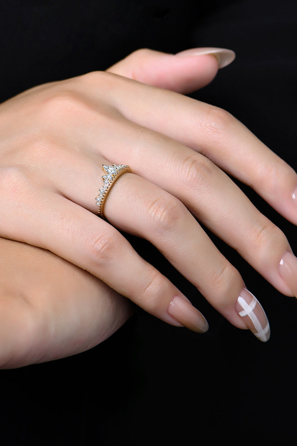 Crown Shape Sparkala™ Ring - DestGlow