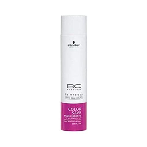 Schwarzkopf Bonacure Color Save True Silver Shampoo 8.5 oz by Pasteur Pharmacy