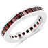 4.68 Carat Genuine Garnet .925 Sterling Silver Ring  DestGlow