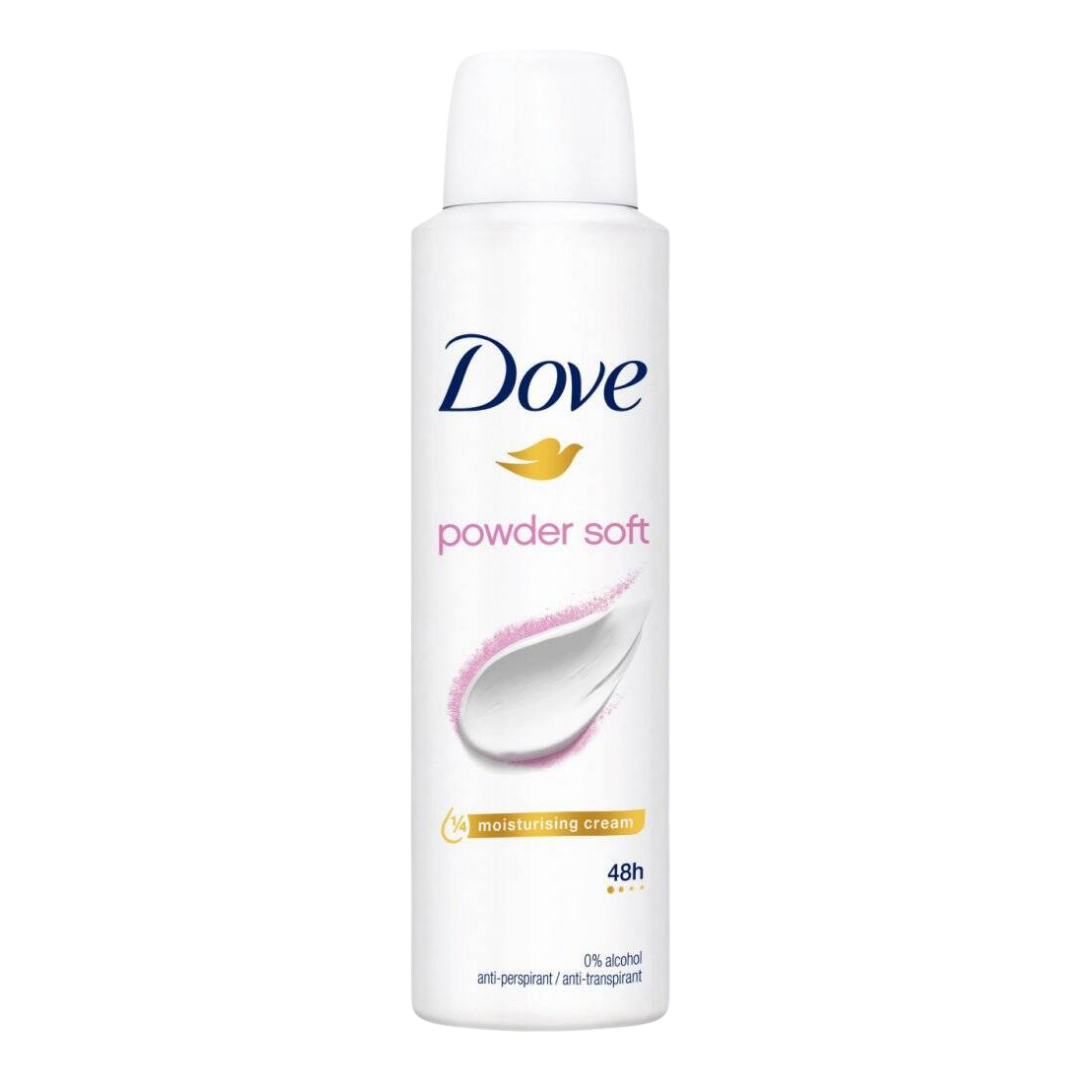 Dove Powder Soft Anti-Perspirant Deodorant Spray (200ml) by Farmacias Savia