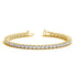Lab Grown Round Diamond Tennis Bracelet in 14k Yellow Gold (8 cctw F/G VS2/SI1) by Bids.com