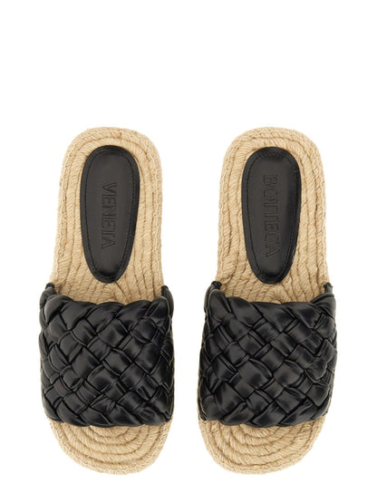 Bottega Veneta Women Leather Sandal by Luosophy
